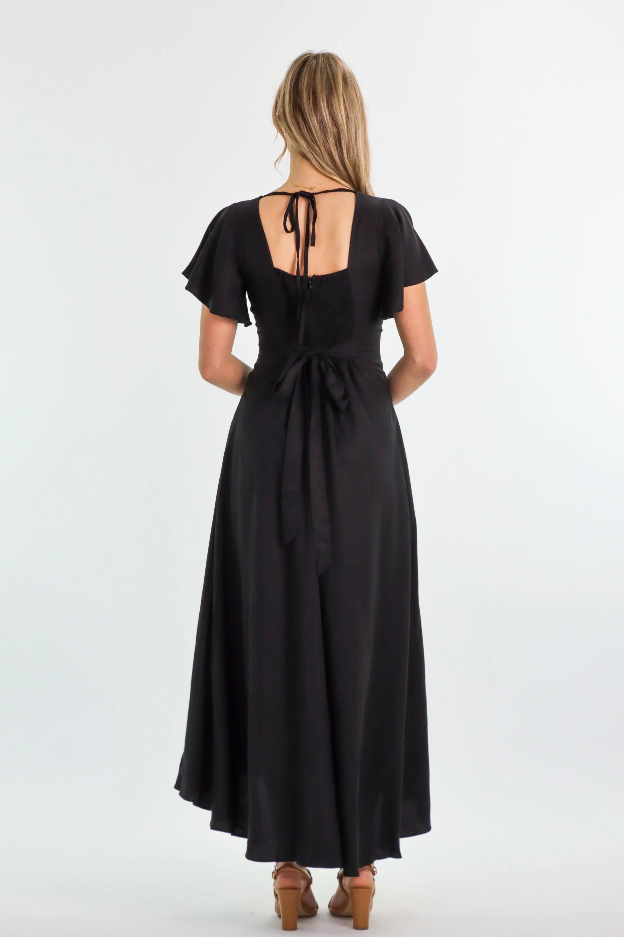 Adele Black Dress - Image 6