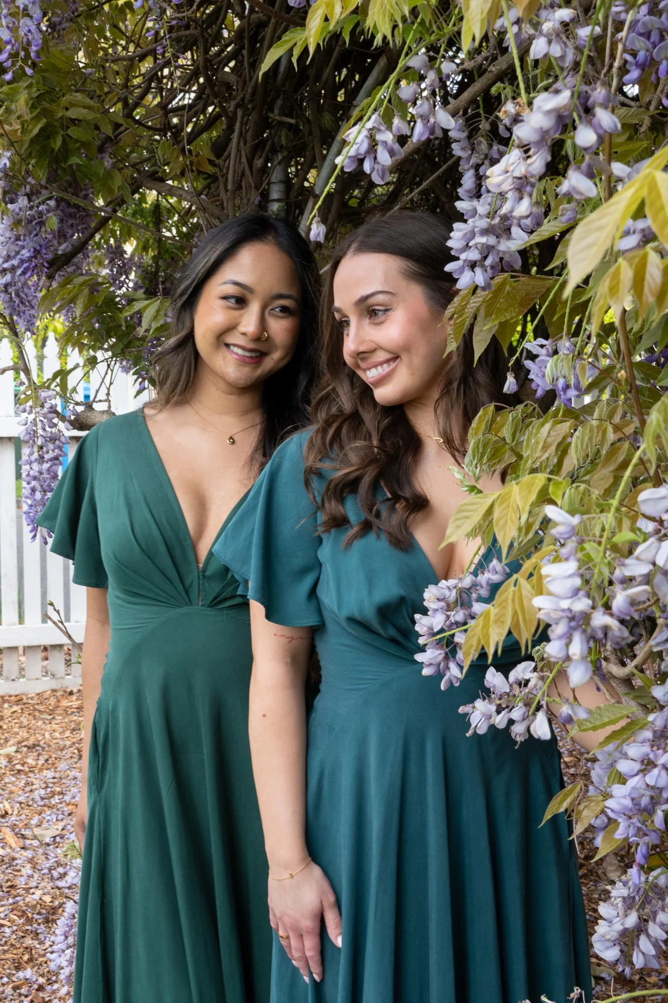 Adele Emerald Dress - Tencel - Image 3