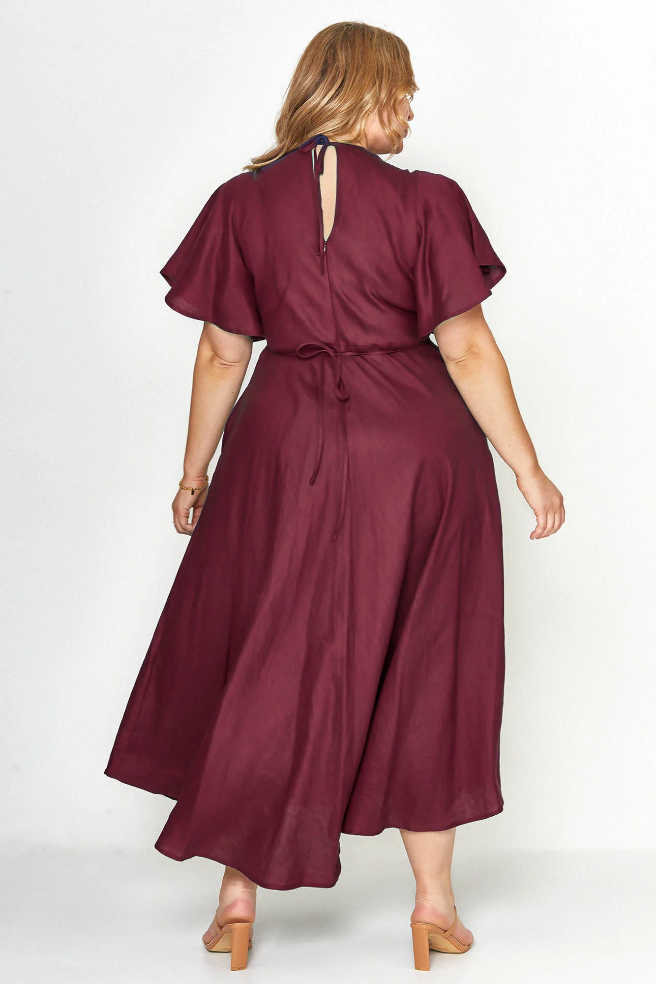 Athena Plum Dress - Image 11