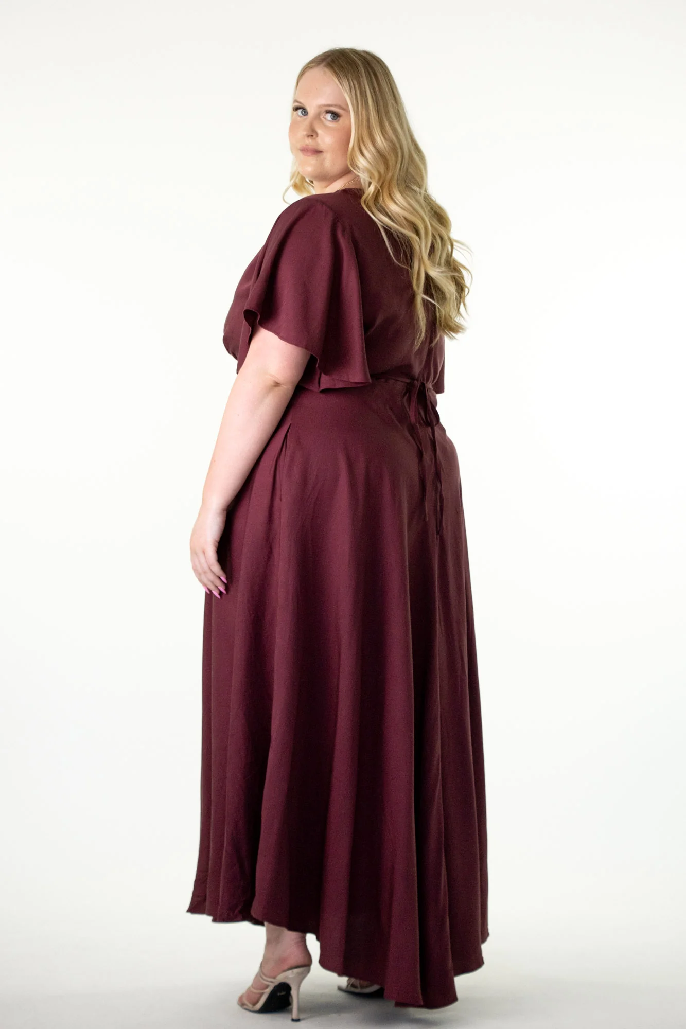 Athena Plum Dress - Image 14