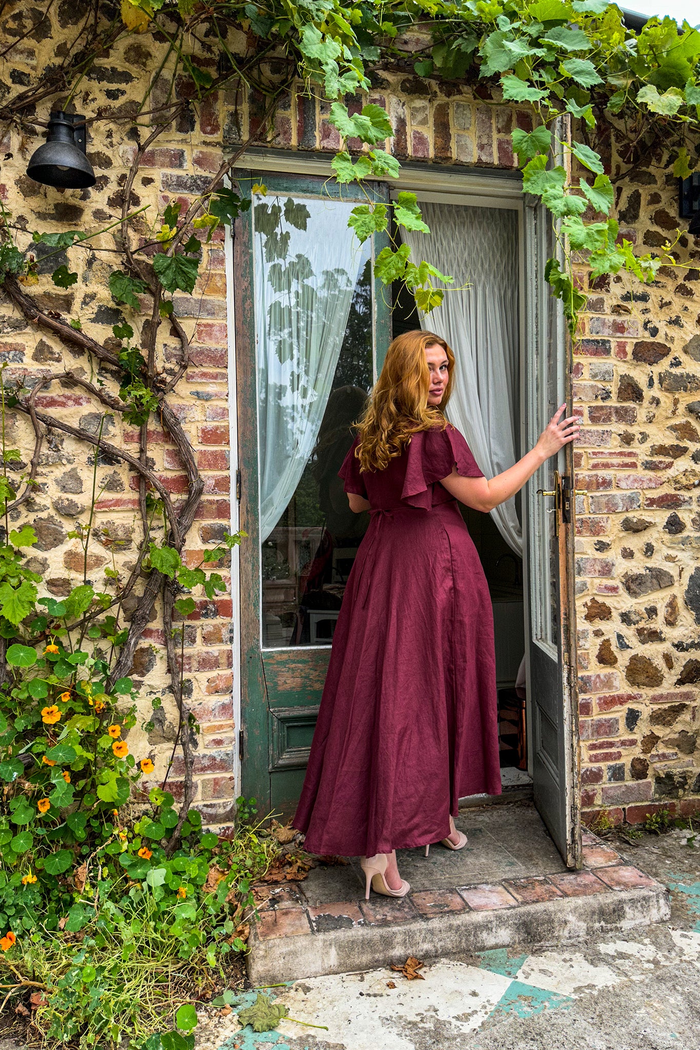 Athena Plum Dress - Image 19