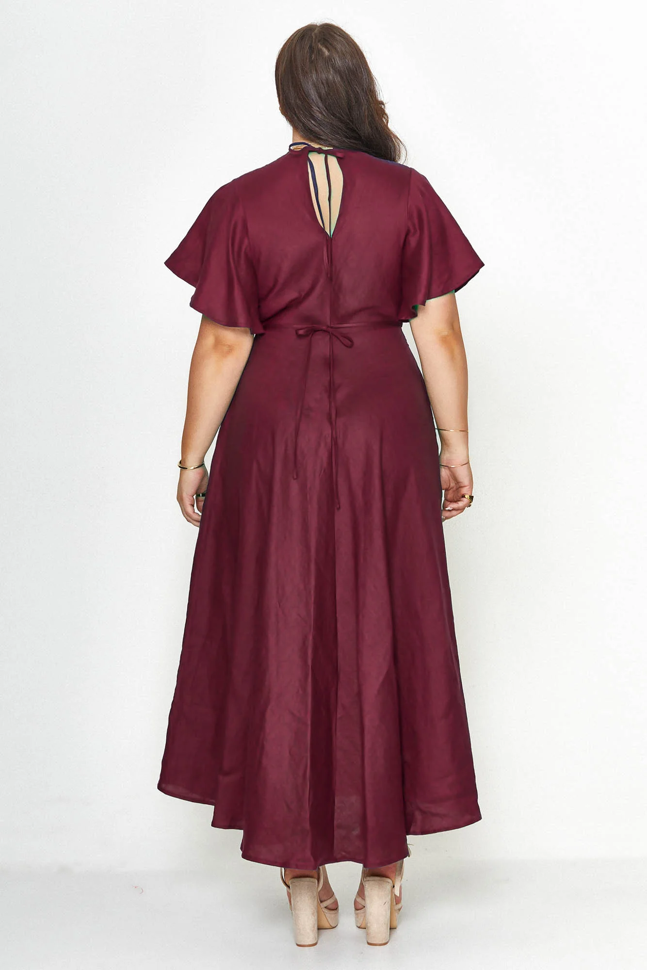 Athena Plum Dress - Image 9
