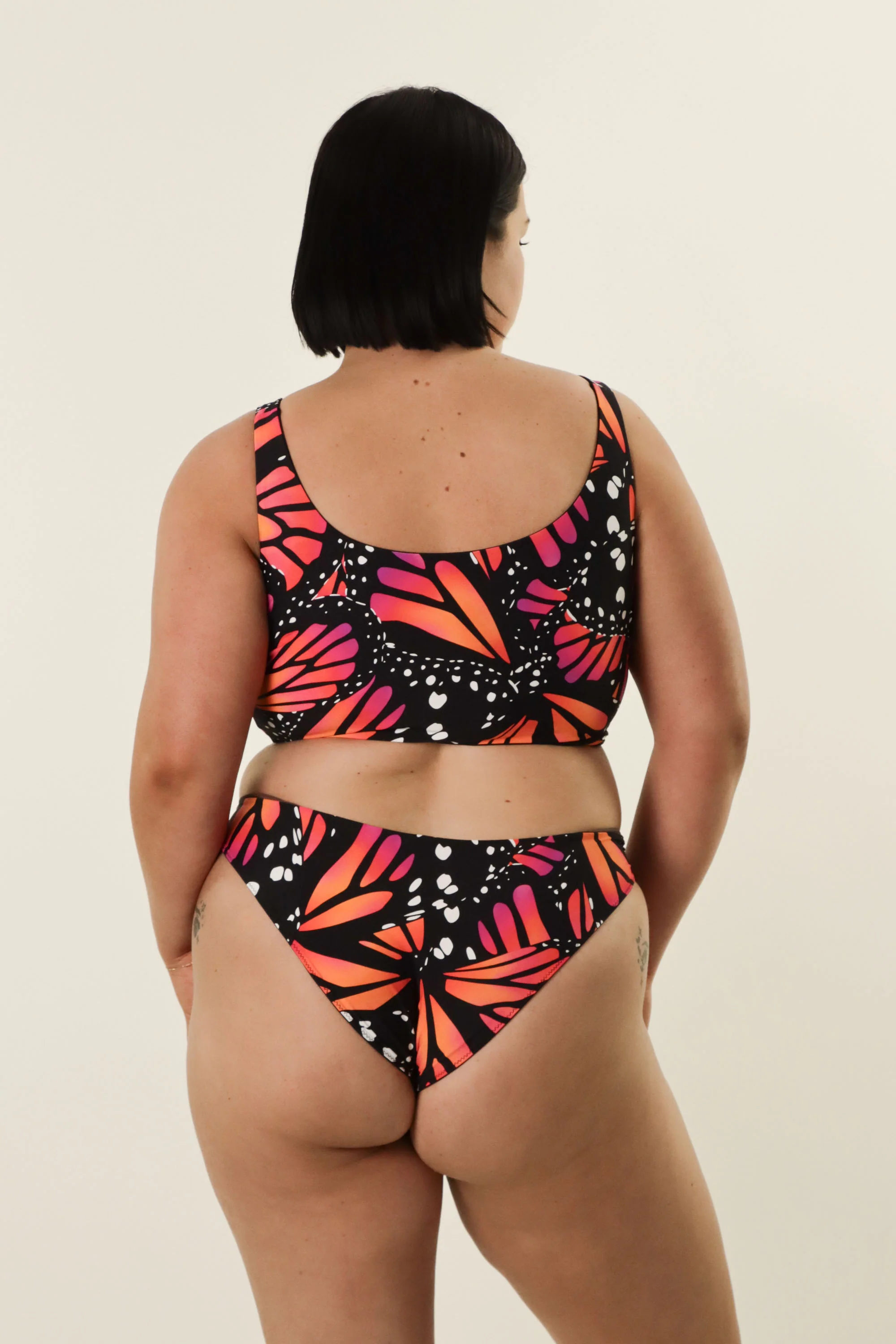 Lola Black & Butterfly Bikini Top - Image 15