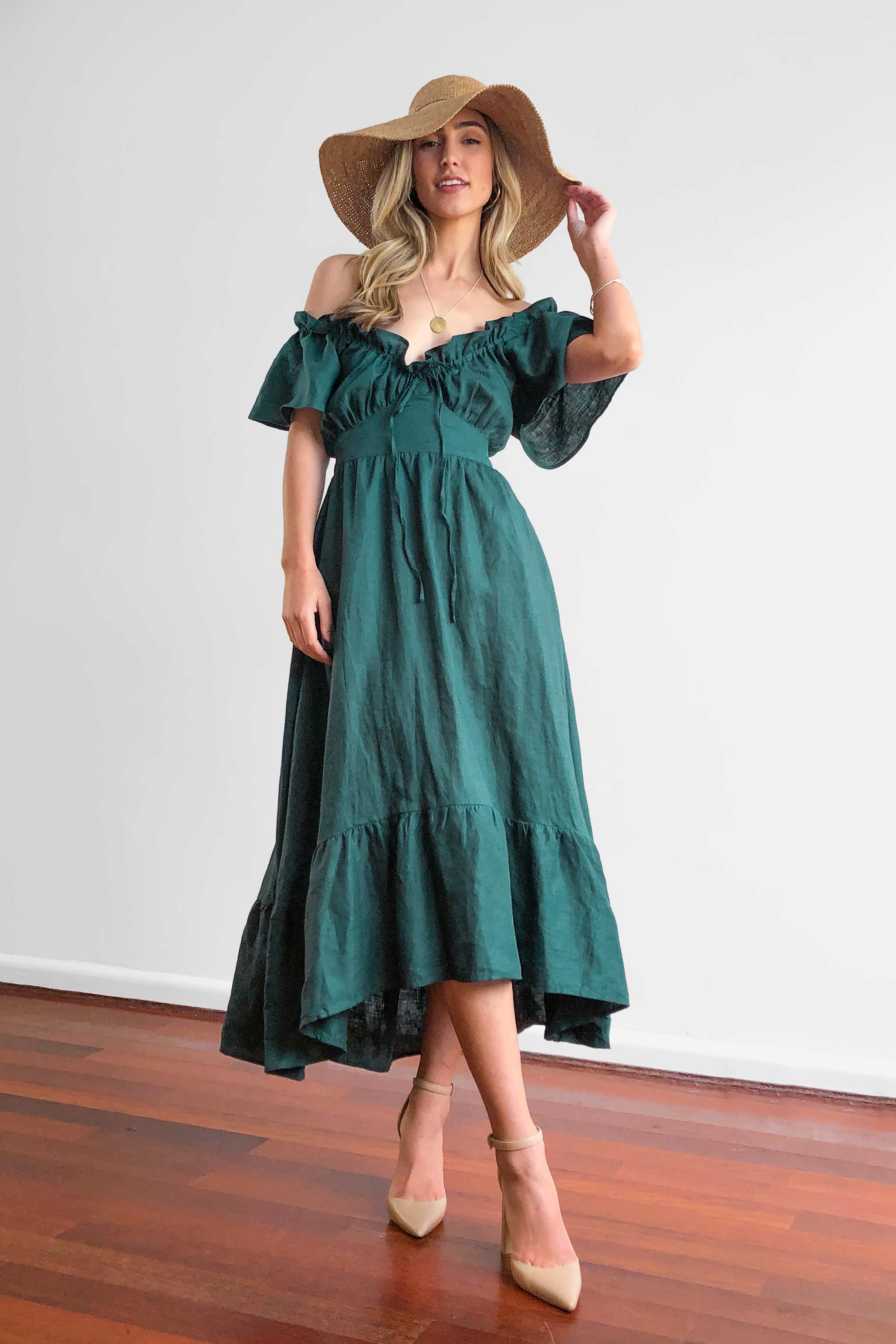 Tiffany Emerald Dress - Image 10