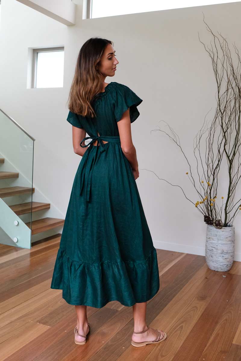 Tiffany Emerald Dress - Image 12
