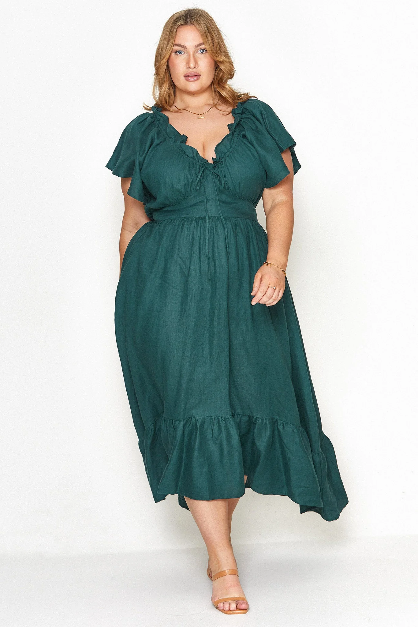Tiffany Emerald Dress - Image 15