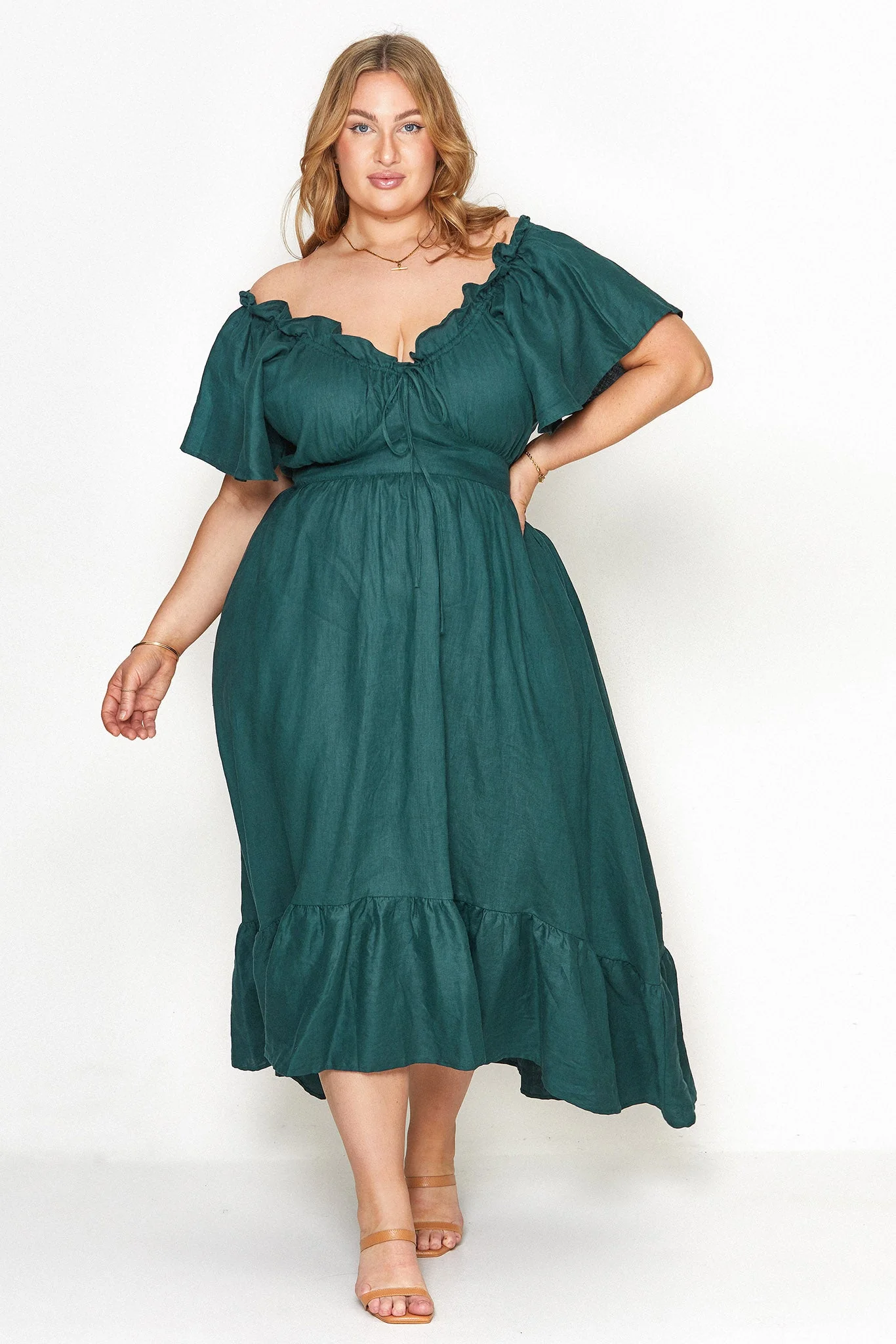 Tiffany Emerald Dress - Image 17