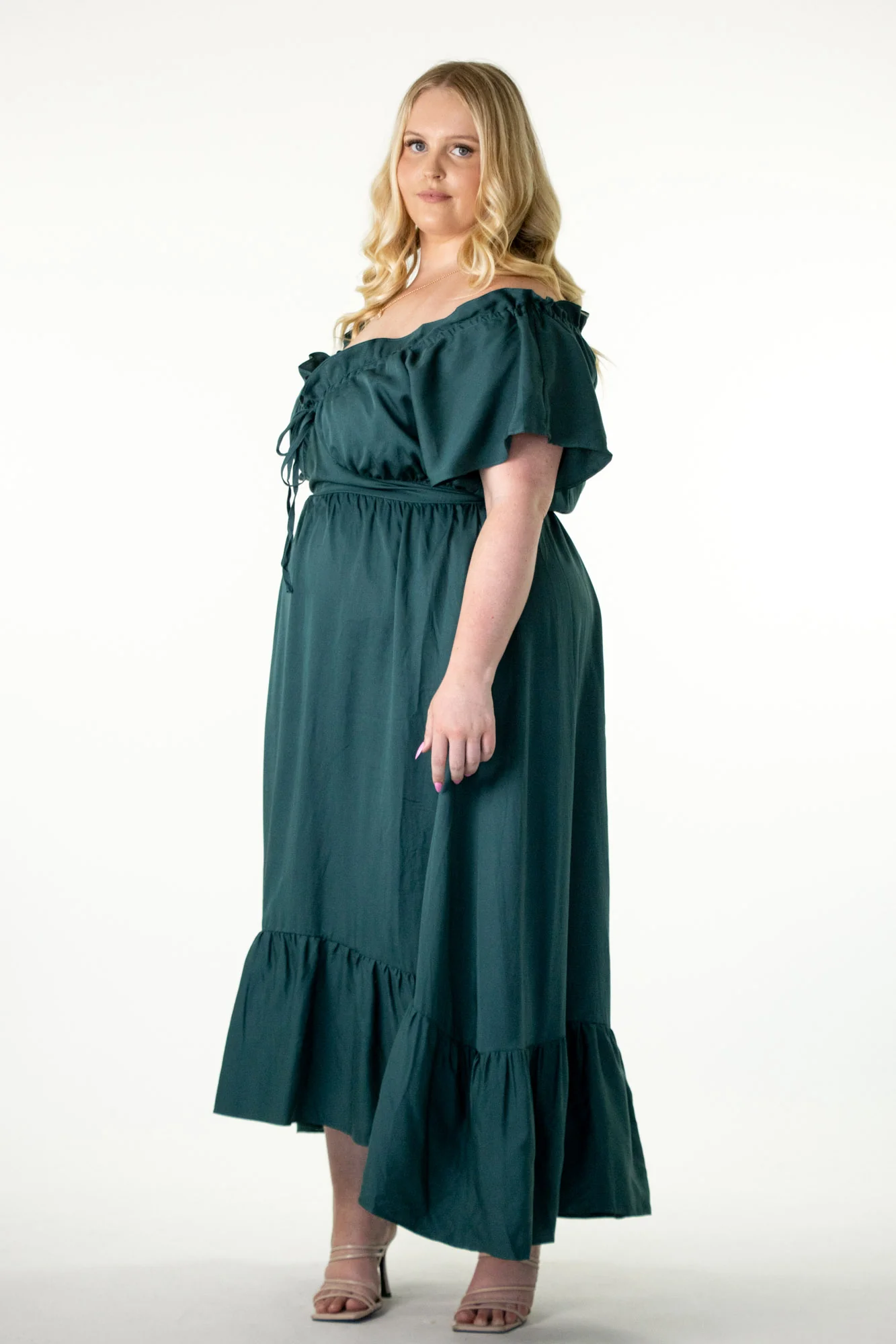 Tiffany Emerald Dress - Image 19
