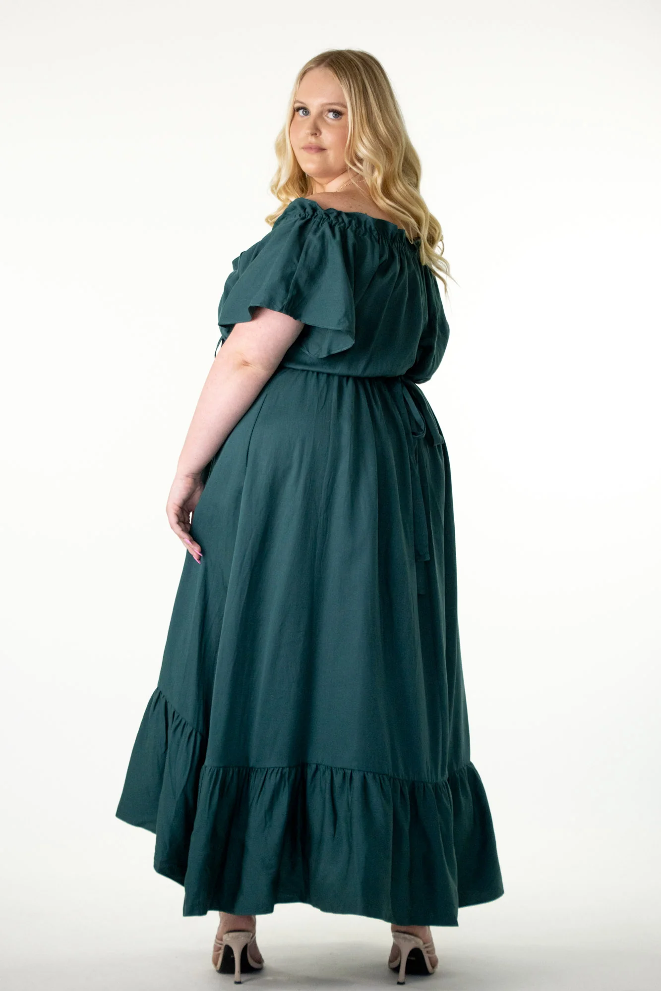 Tiffany Emerald Dress - Image 20