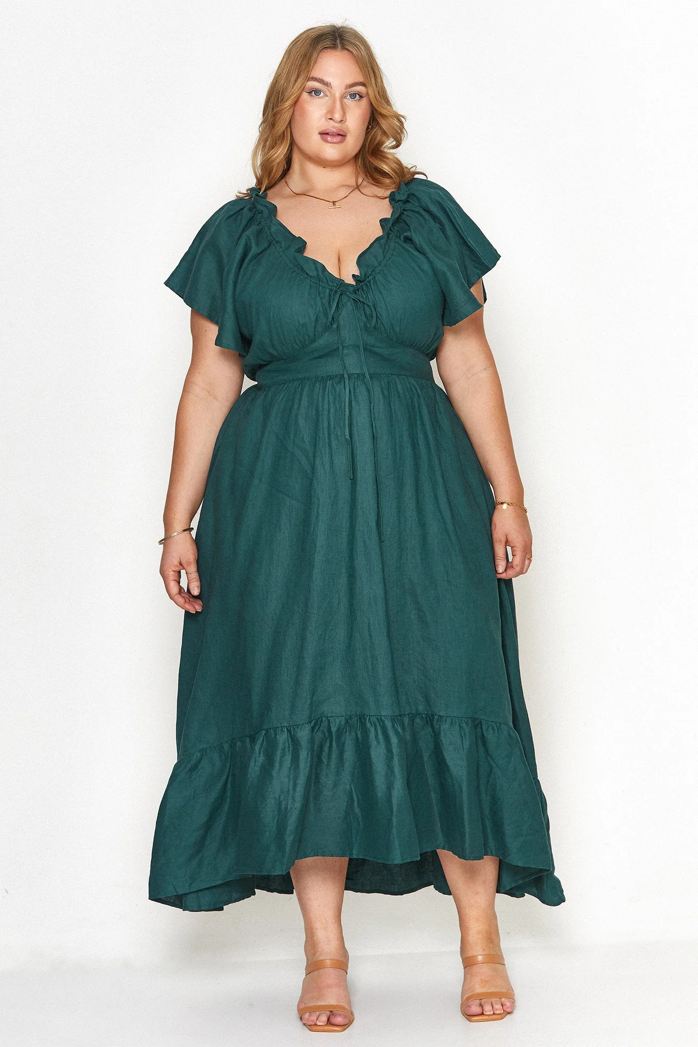Tiffany Emerald Dress - Image 3