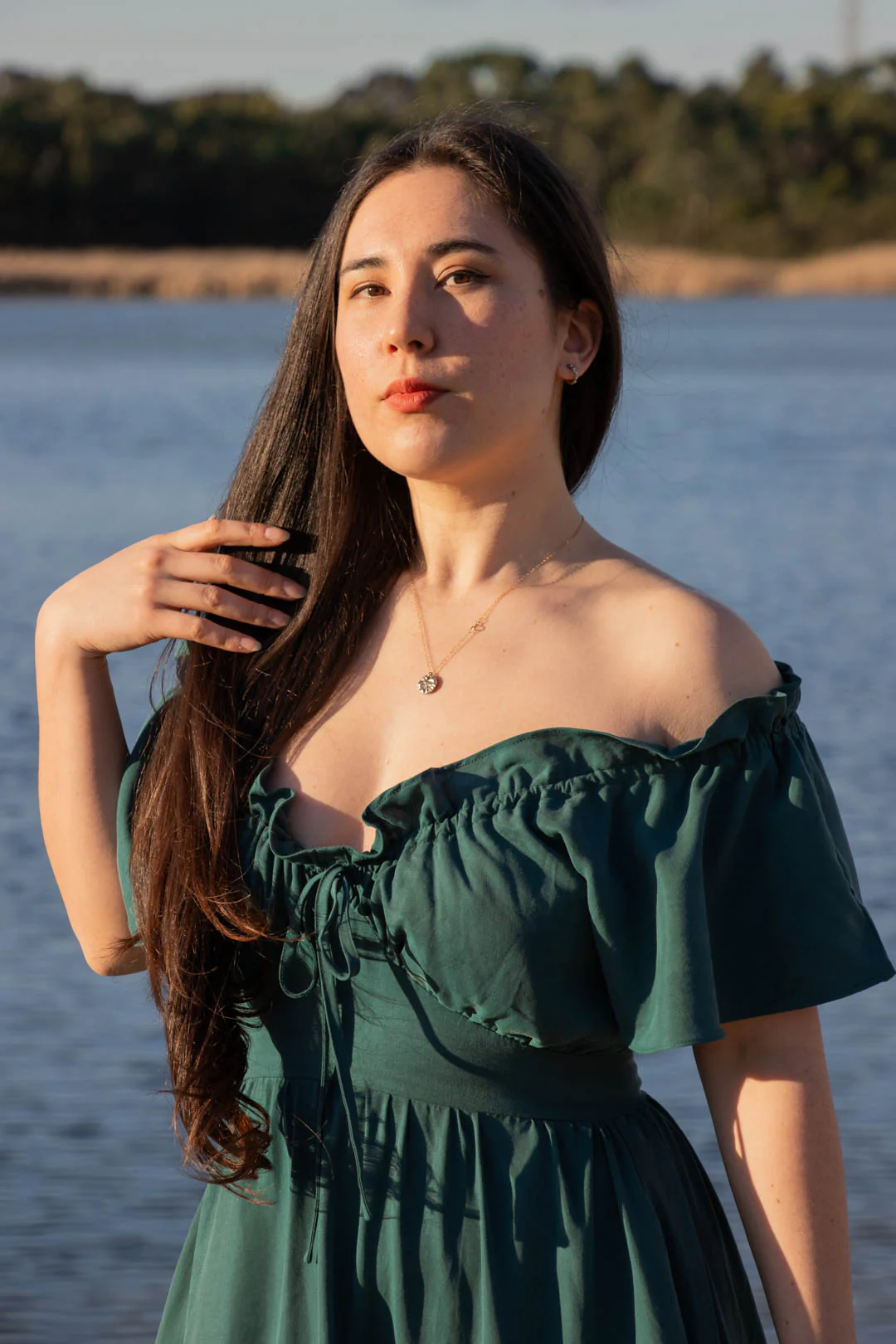 Tiffany Emerald Dress - Image 4
