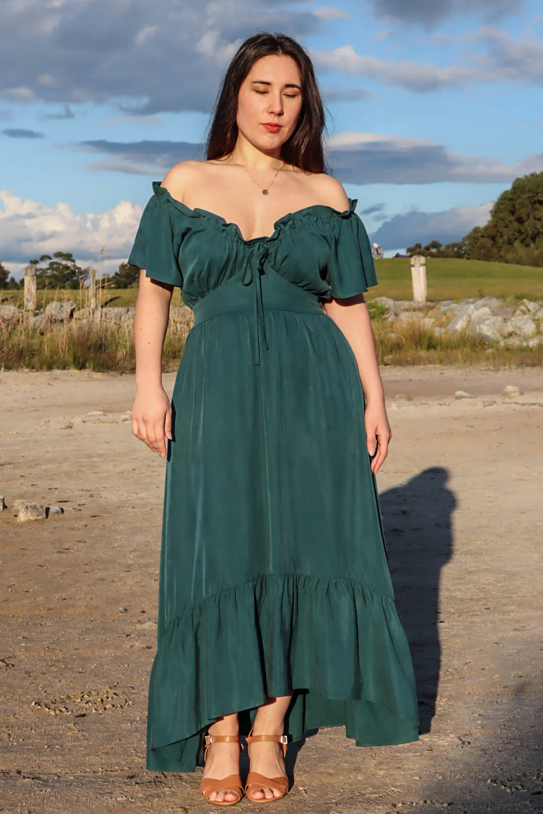 Tiffany Emerald Dress - Image 5