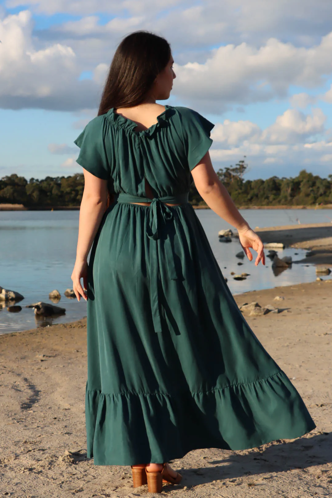 Tiffany Emerald Dress - Image 7