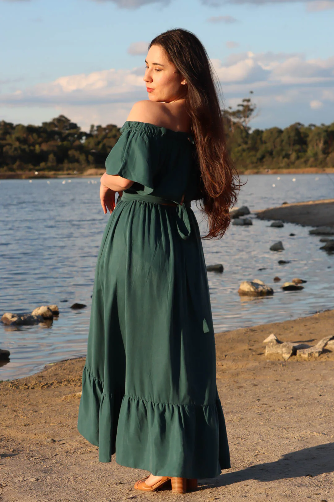 Tiffany Emerald Dress - Image 8