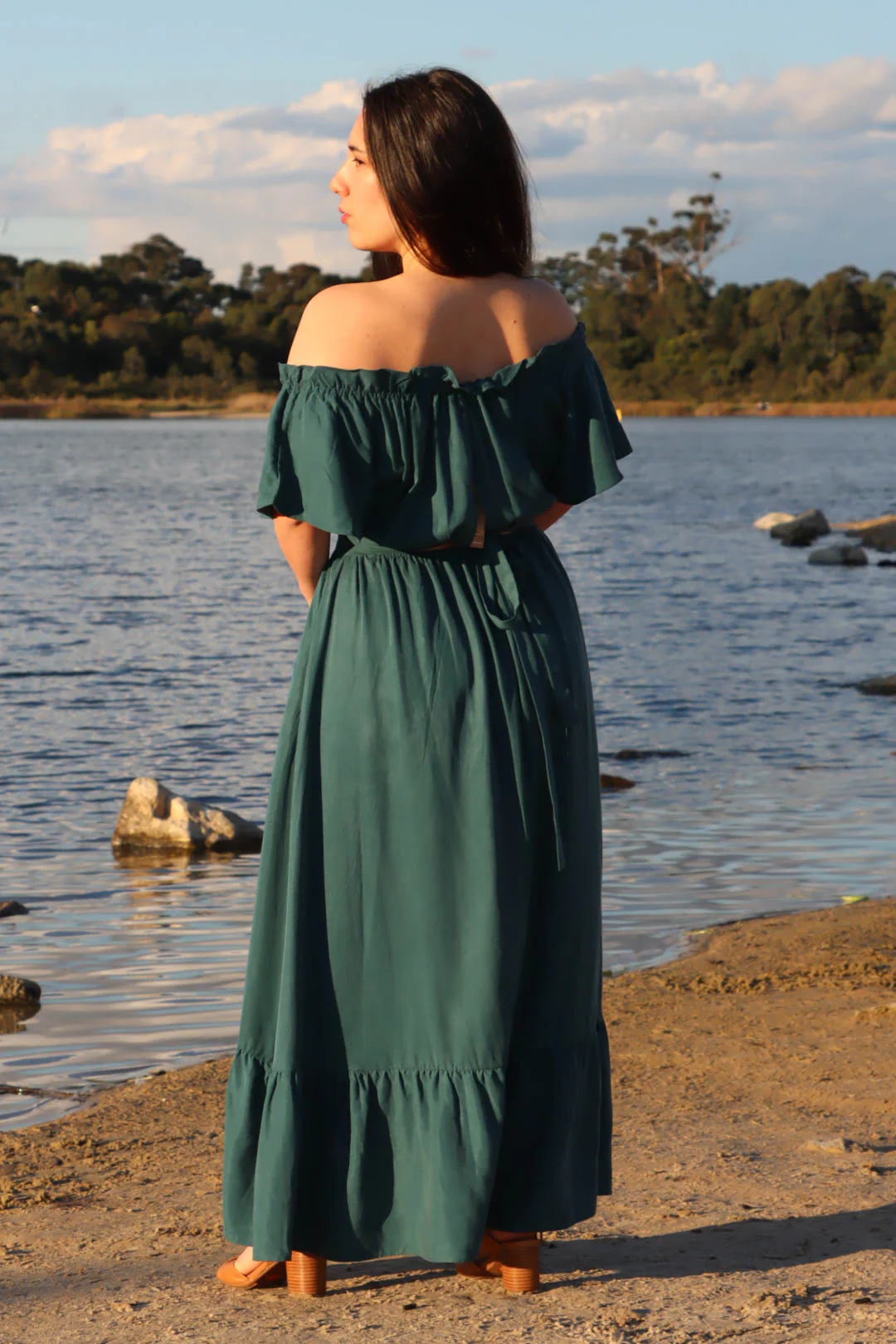 Tiffany Emerald Dress - Image 9
